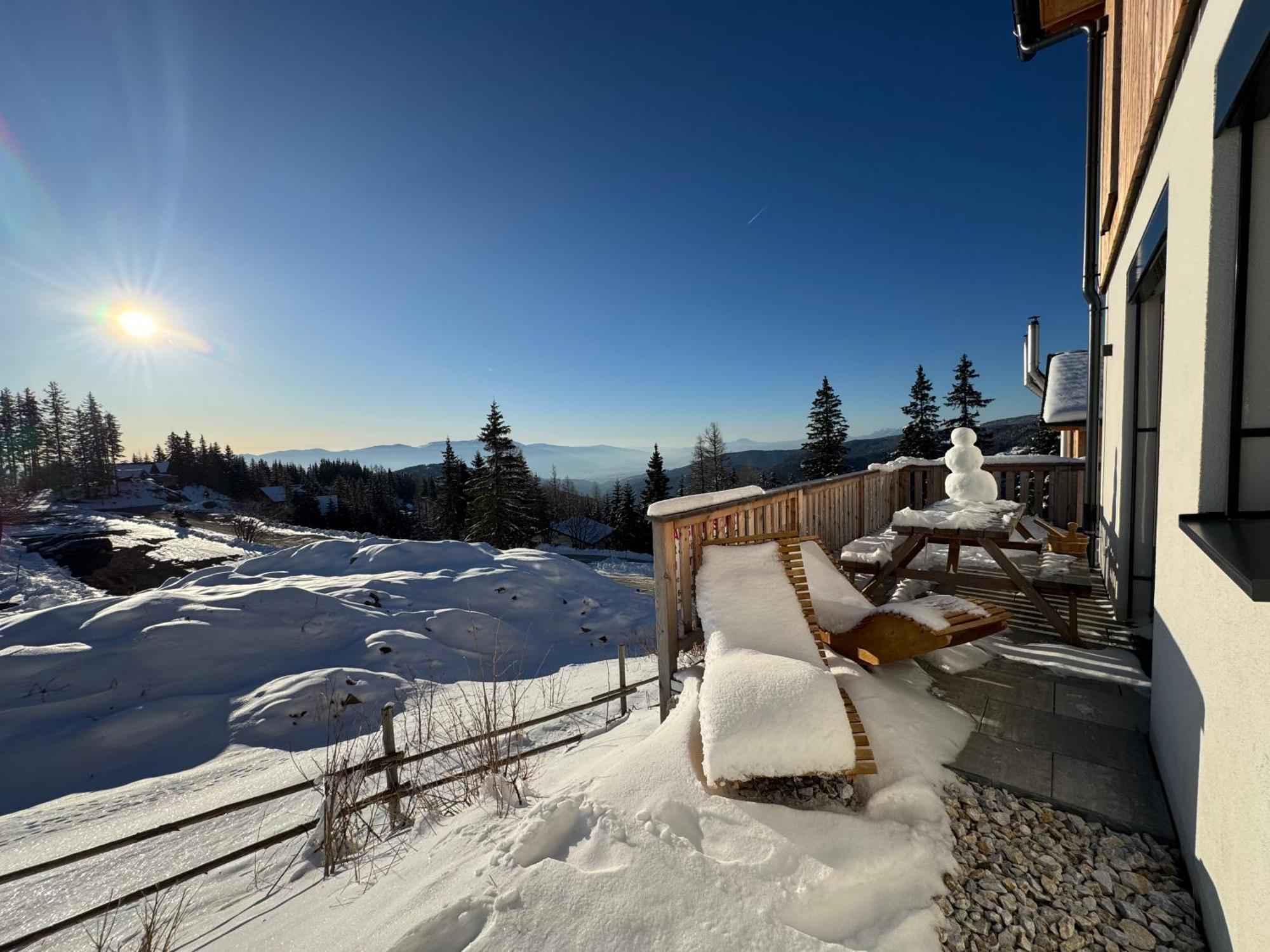 Berglisl - Direkt An Der Schipiste! Neue Ferienwohnung Mit Sauna Klippitztorl Esterno foto