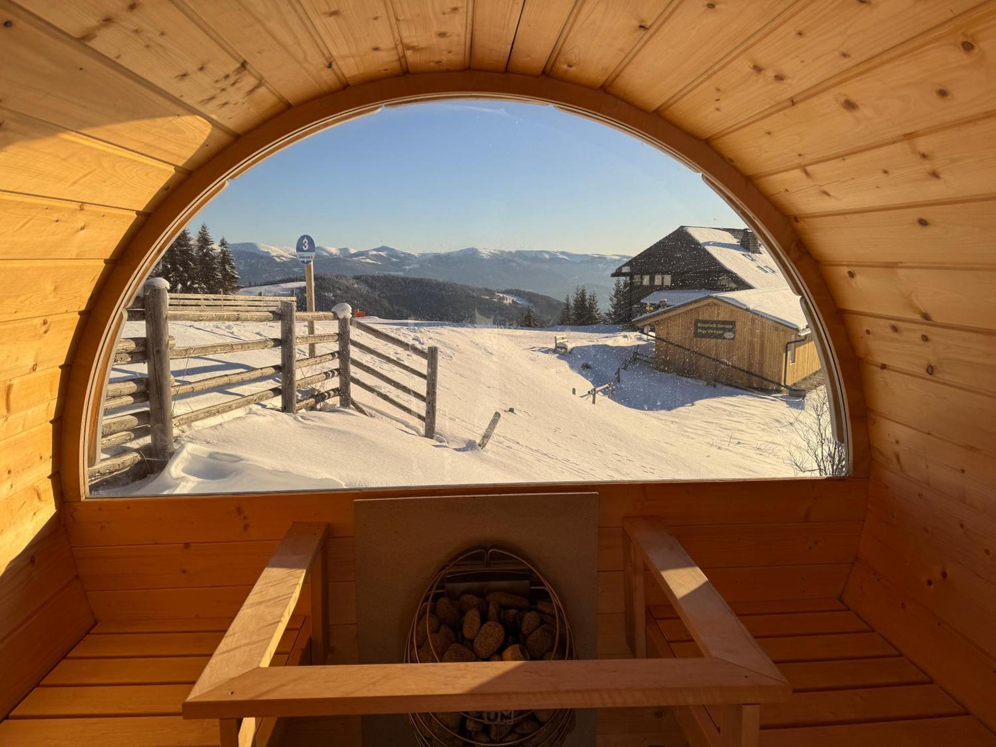 Berglisl - Direkt An Der Schipiste! Neue Ferienwohnung Mit Sauna Klippitztorl Esterno foto